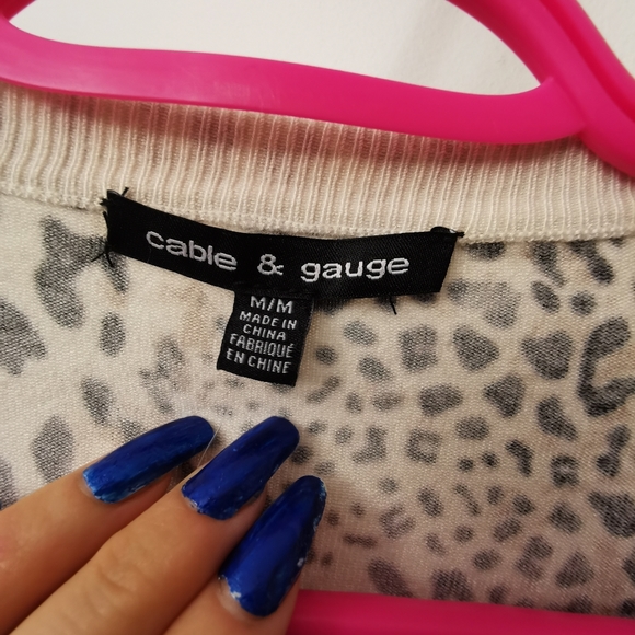 Cheetah print shirt vest - Picture 3 of 8